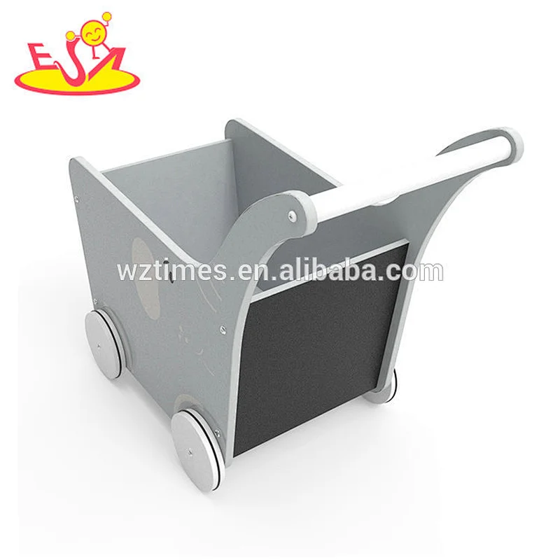 2018 New Original Design elephant wooden baby walking toys for indoor learning walker W16E097