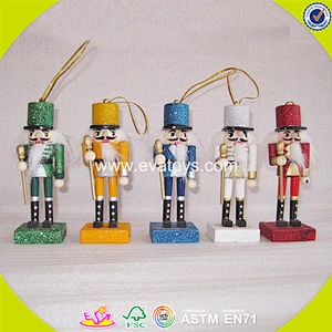 wholesale baby wooden colorful custom nutcracker, popular kids wooden nutcracker, fashion wooden custom nutcracker W02A006