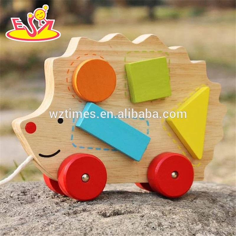 wholesale children animal toys wooden magnetic blocks top fashion kids wooden magnetic blocks W05B133