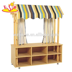 Wholesale inexpensive children toy storage shelf,wooden furniture cartoon style storage, kids storage furniture W08C209