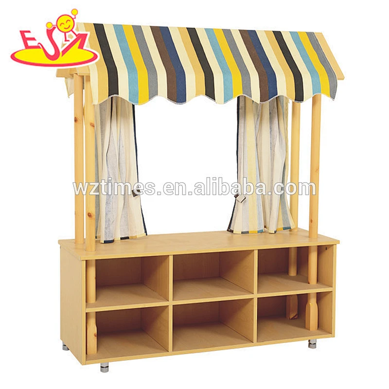 Wholesale inexpensive children toy storage shelf,wooden furniture cartoon style storage, kids storage furniture W08C209