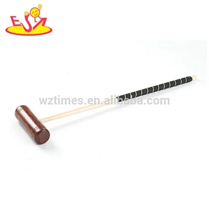 Classical outdoor 4 player children wooden croquet for family W01D004