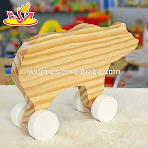 2018 venta al por mayor bebé oso de madera niños de alta calidad oso de madera superior moda niños oso de madera W05B152