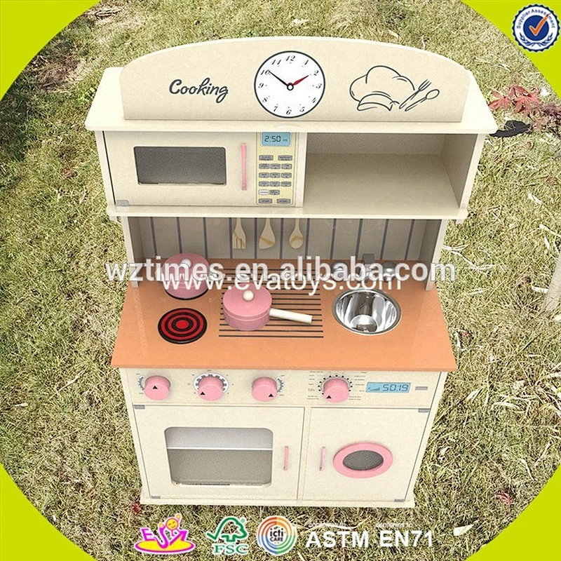 2018 Wholesale new style wooden kids play kitchen high quality wooden kids play kitchen best wooden kids play kitchen W10C270