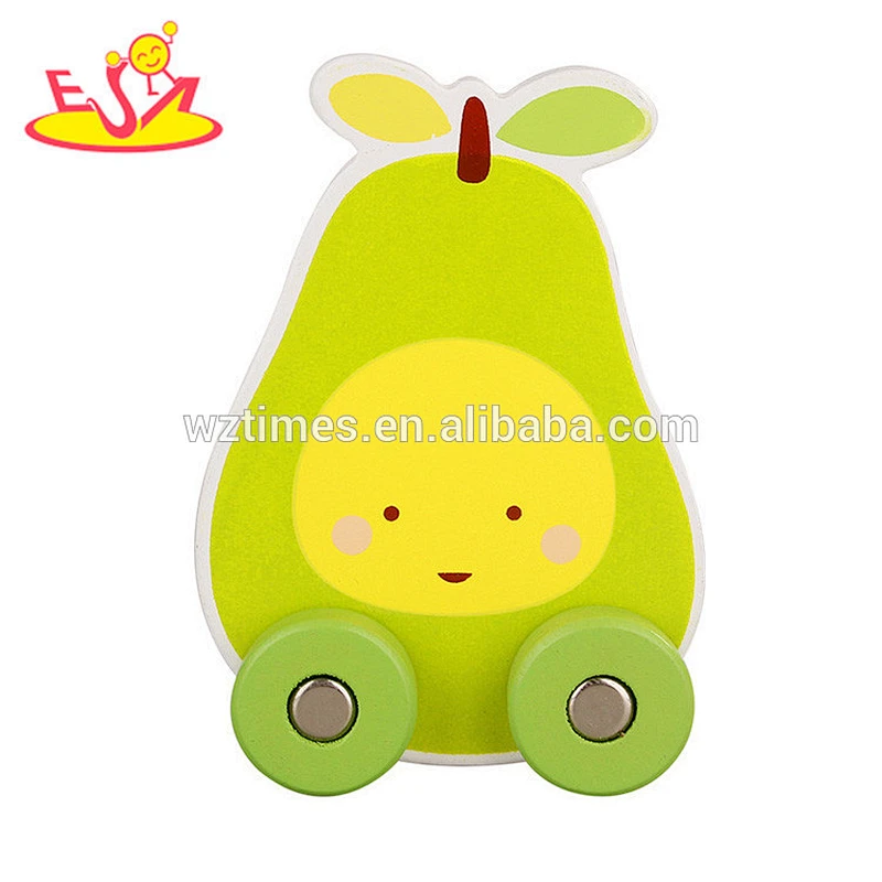 Wholesale new creative kids wooden robot car toy hottest sale toddler wooden robot car toy W04A347