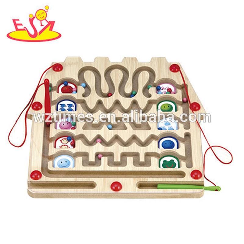 neues hölzernes Labyrinthbrett des Entwurfs des Babys Baby für Verkauf W11H006