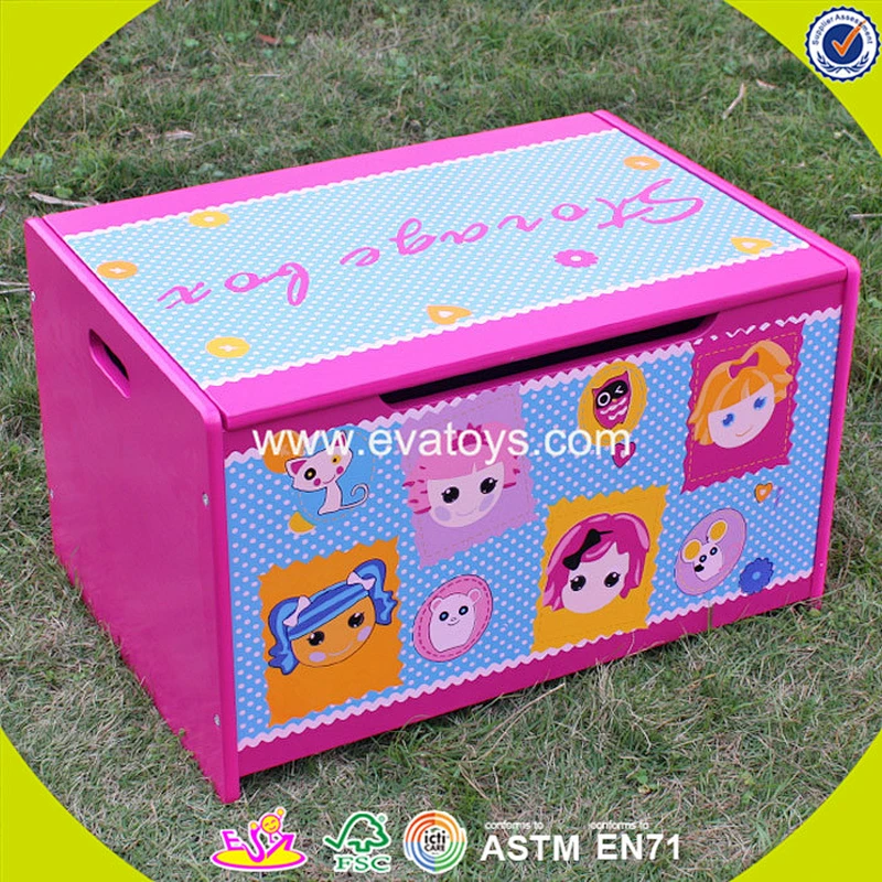 hottest kids wooden storage box new fashion children wooden storage box W08C135