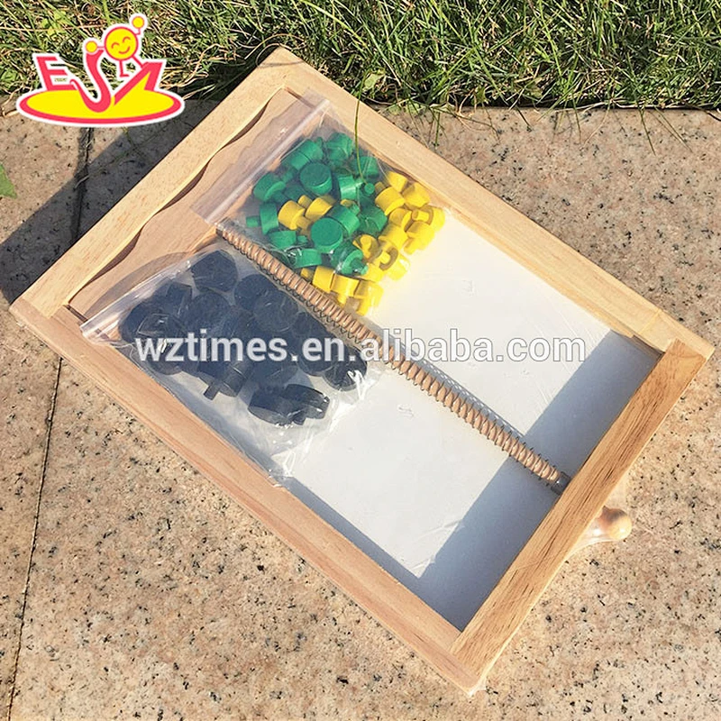 wholesale brand new wooden mouse trap toy high quality wood mouse trap game W11A035