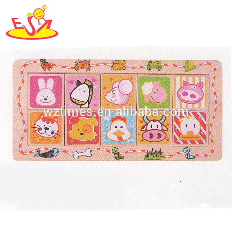 wholesale funny wooden puzzle toys for kids educational wooden puzzle toys for kids W14C205