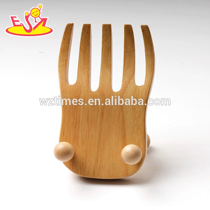 2018 wholesale custom creative pony wooden desk phone holder W02A165
