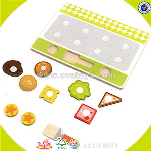 wholesale baby wooden cutting food toy fashion kids wooden cutting food toy children wooden cutting food toy W10B120