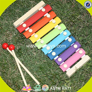 best sale kids wooden toy xylophone most popular children's wooden toy xylophone W07C040