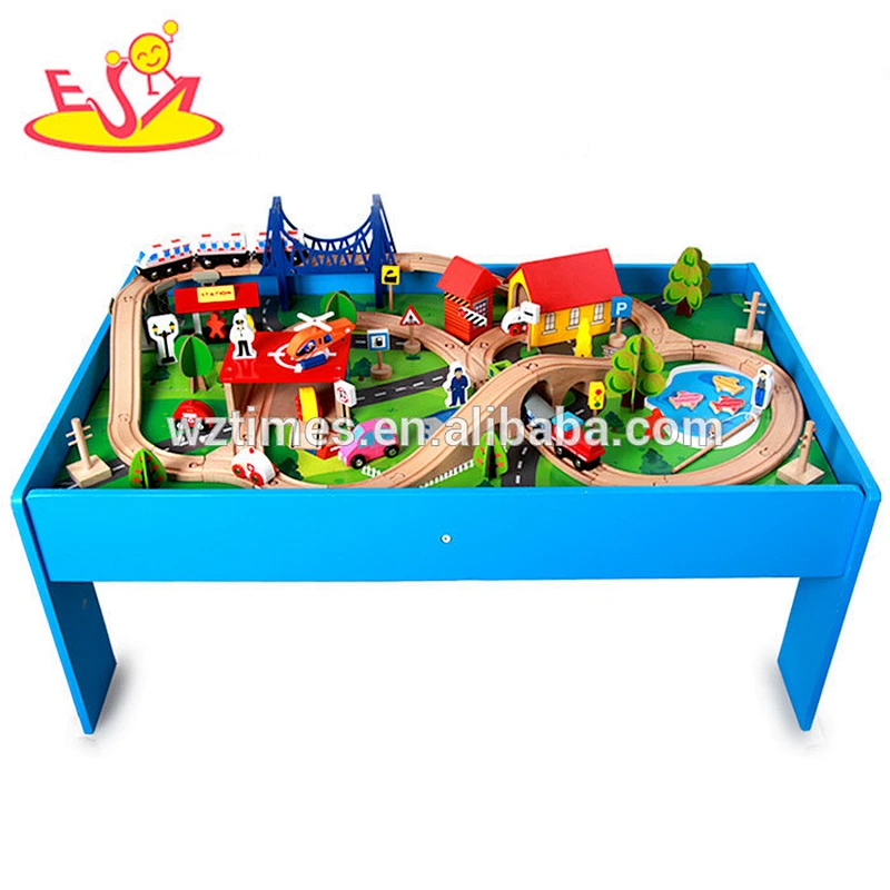 2018 wholesale children's best sale wooden train toy W04C031