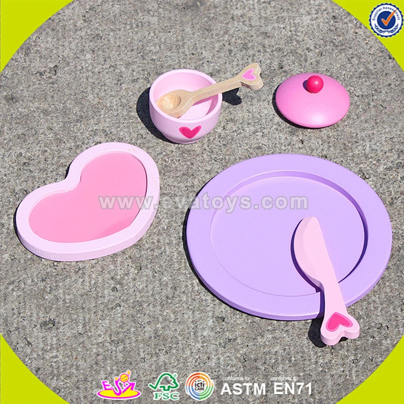 Wholesale educational baby wooden play kitchen accessories funny kids pretend wooden play kitchen accessories W10B109-S