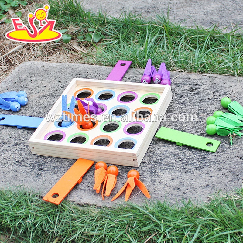 New hottest interesting fly wooden bird toss game for kids play W01B032