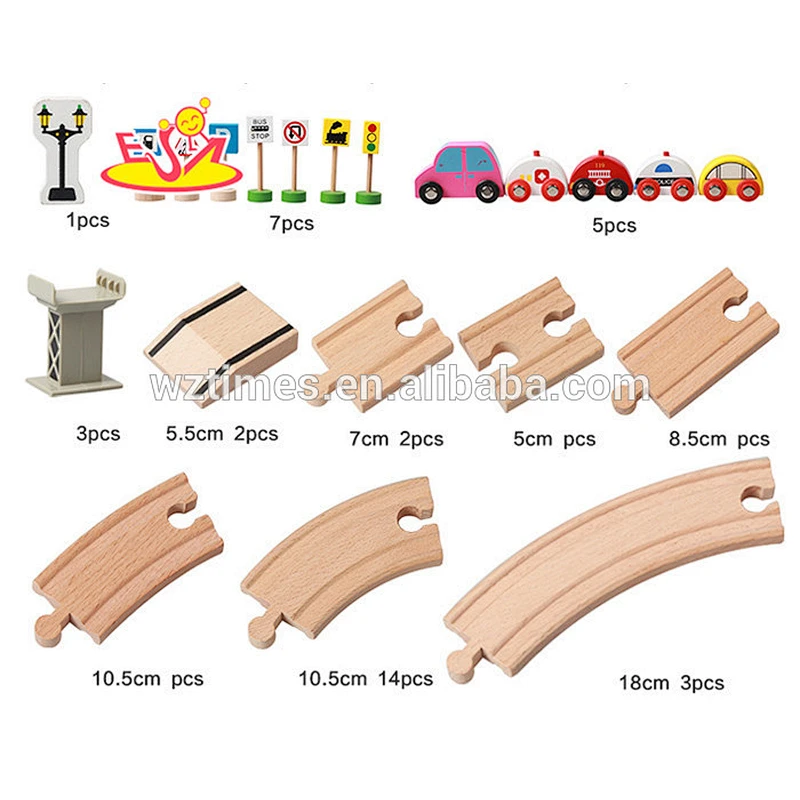 2018 wholesale children's best sale wooden train toy W04C031