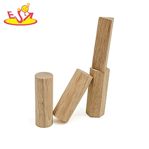 2019 Top sale 12 pieces kids wooden building toys for education W13A178