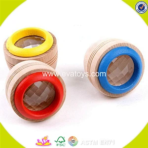 wholesale popular kids wooden kaleidoscope high quality children wooden kaleidoscope W01A119