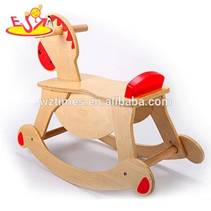 2018 wholesale wooden toy rocking horse fashion wooden toy rocking horse most lovely wooden toy rocking horse W16D063