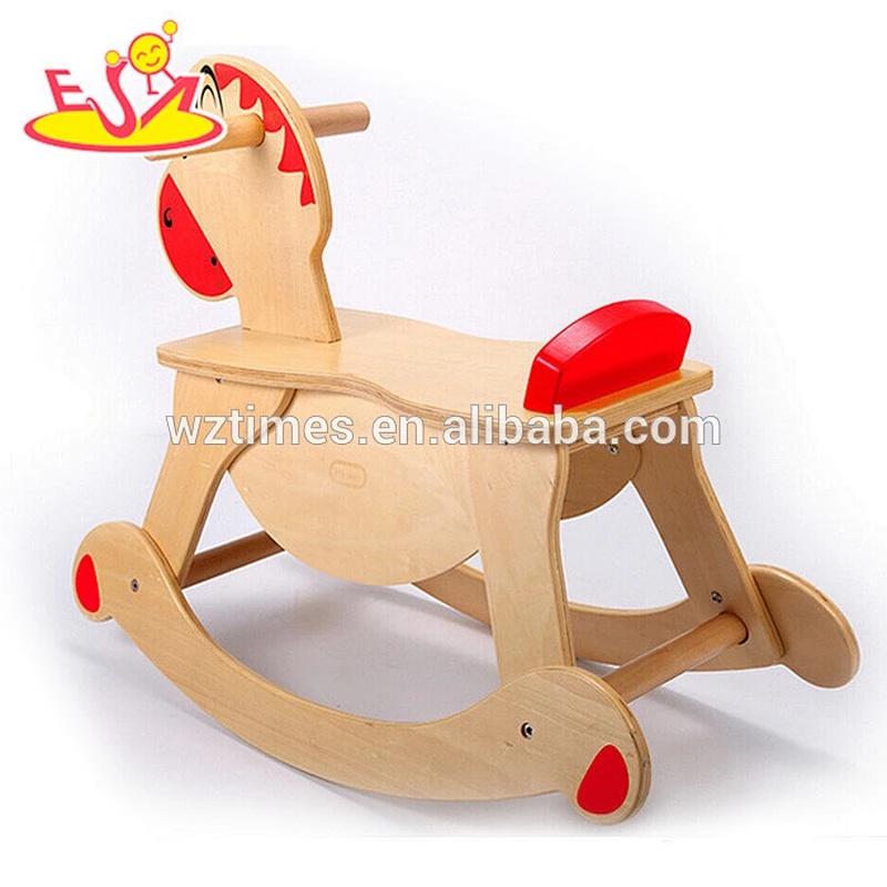 2018 wholesale wooden toy rocking horse fashion wooden toy rocking horse most lovely wooden toy rocking horse W16D063