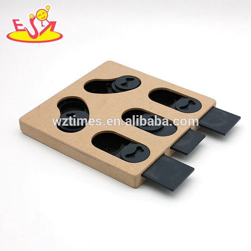 Wholesale best selling interactive wooden pets toy for increasing fun life W06F068
