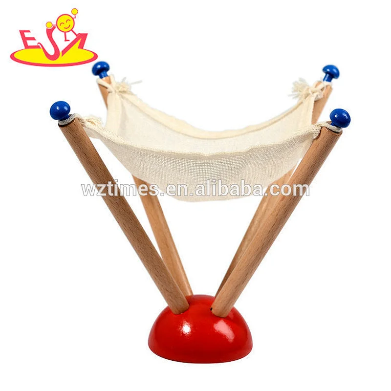 Educational Exercise Hand Flexibility Toys Wooden Ball Game For Kids W01B079