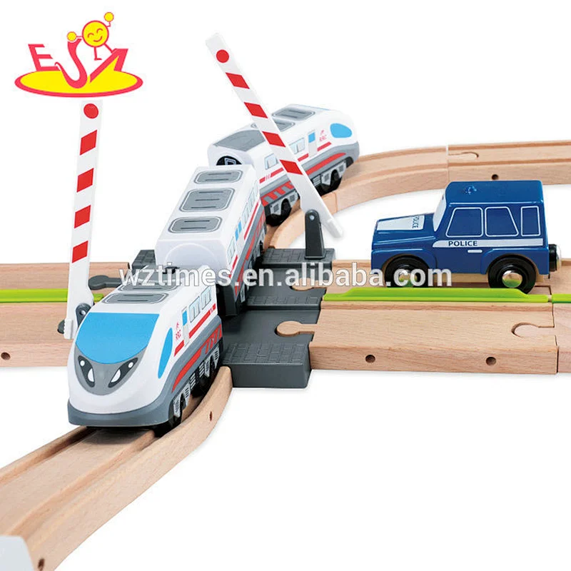 Wholesale personal 149 pcs wooden train tracks toy for baby W04C082