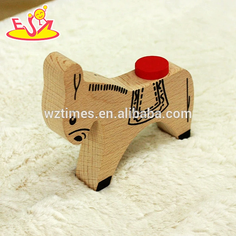 2018 wholesale baby wooden toy lovely kids wooden toy most popular children wooden toy W01B028