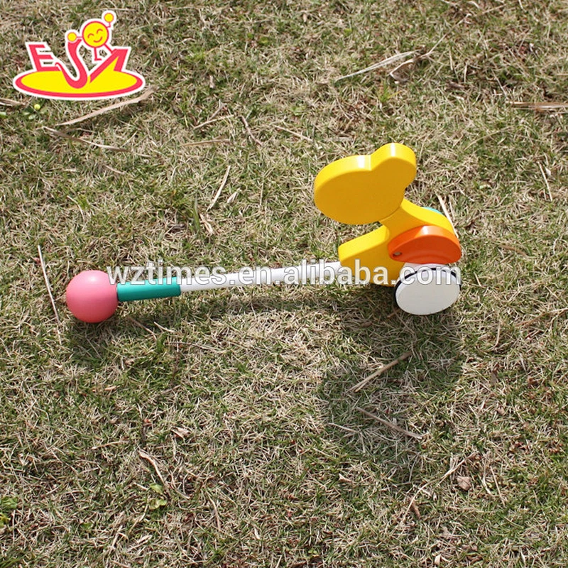 2018 wholesale baby wooden toy pull cart funny kids wooden toy pull cart most popular children wooden toy pull cart W05A020
