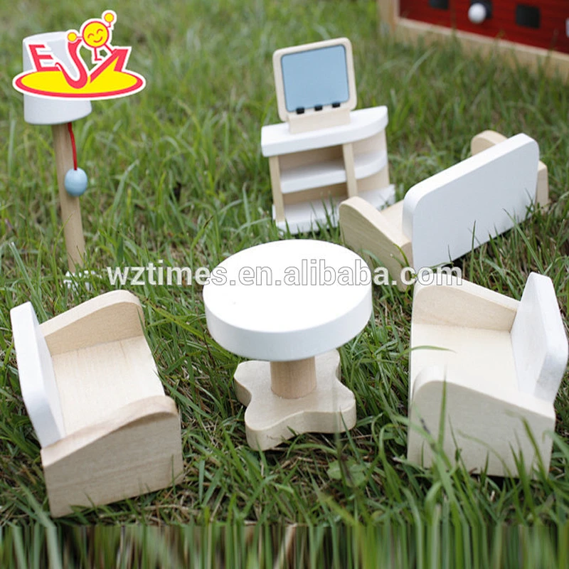 newest baby wooden doll furniture for pretend play W06B045