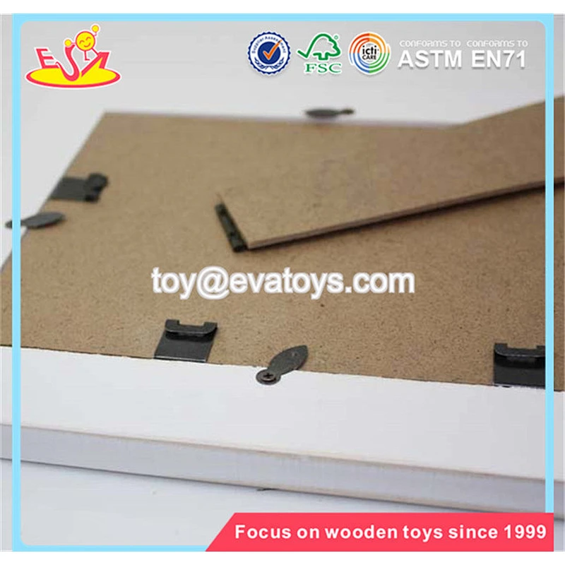 Wholesale simple style beautiful wooden children photo frame W09A032