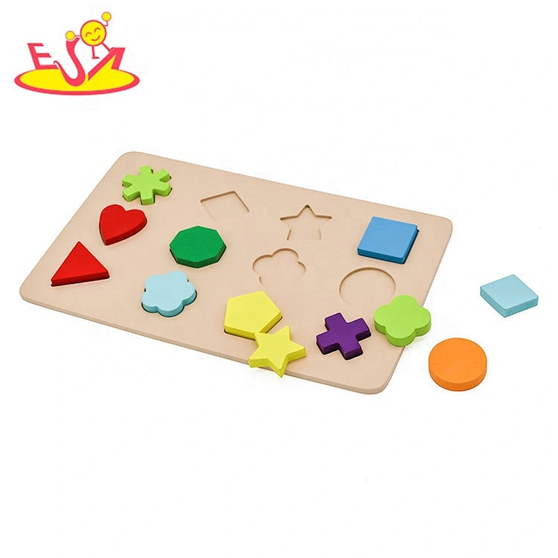 Most popular kids wooden jigsaw puzzle for early learning  W14A230