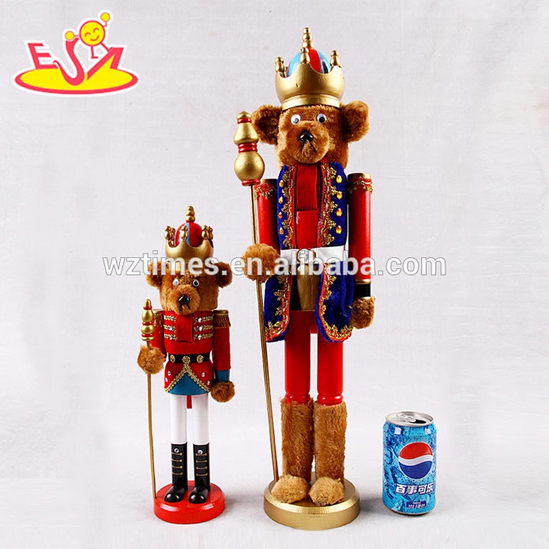 wholesale hottest sale children toy wooden nutcracker W02A060