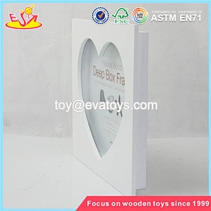 Wholesale brand new white household wooden picture frame W09A016