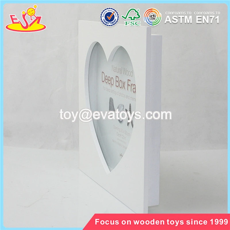 Wholesale brand new white household wooden picture frame W09A016