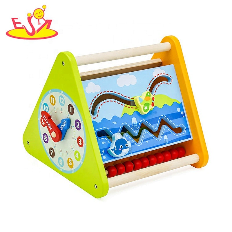 2019 Most popular educational wooden play cube game for children W12D172