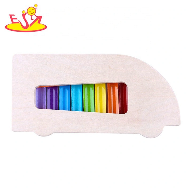 2019 New design musical toys wooden baby xylophone with customize W07C077