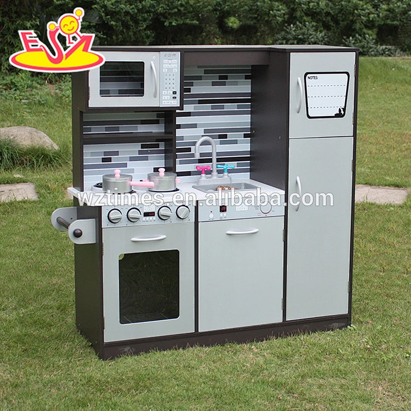 2018 New design wooden big kitchen toy children wooden big kitchen toy lovely wooden big kitchen toy W10C237