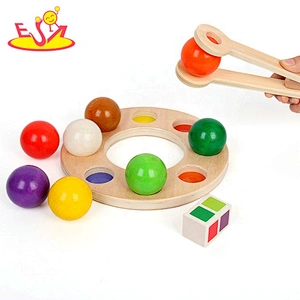 2019 New fashion educational wooden shape matching game for children W13E096