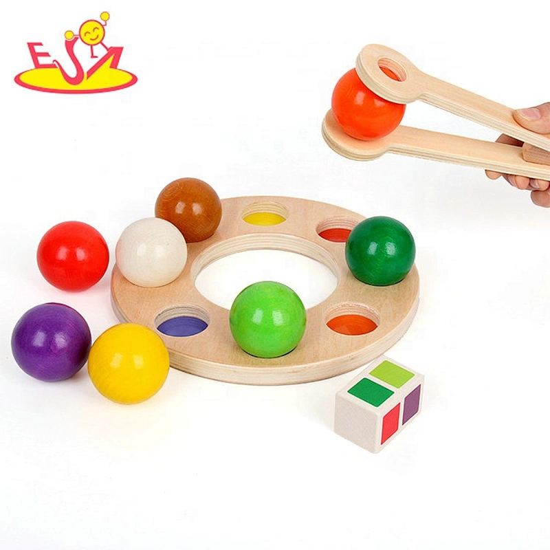 2019 New fashion educational wooden shape matching game for children W13E096