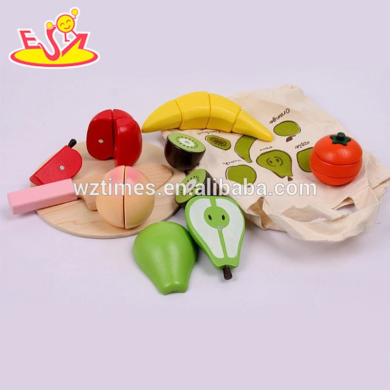 wholesale children wooden kitchen toy set DIY baby wooden kitchen toy set role play kids wooden kitchen toy set W10B137