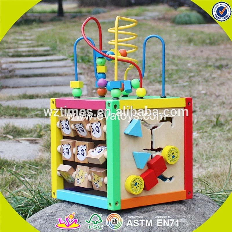 2018 venta al por mayor niños pequeños juguete de madera laberinto de bolas nuevo diseño niños juguete de madera laberinto de bolas mejor niños juguete de madera laberinto de bolas laberinto W11B135