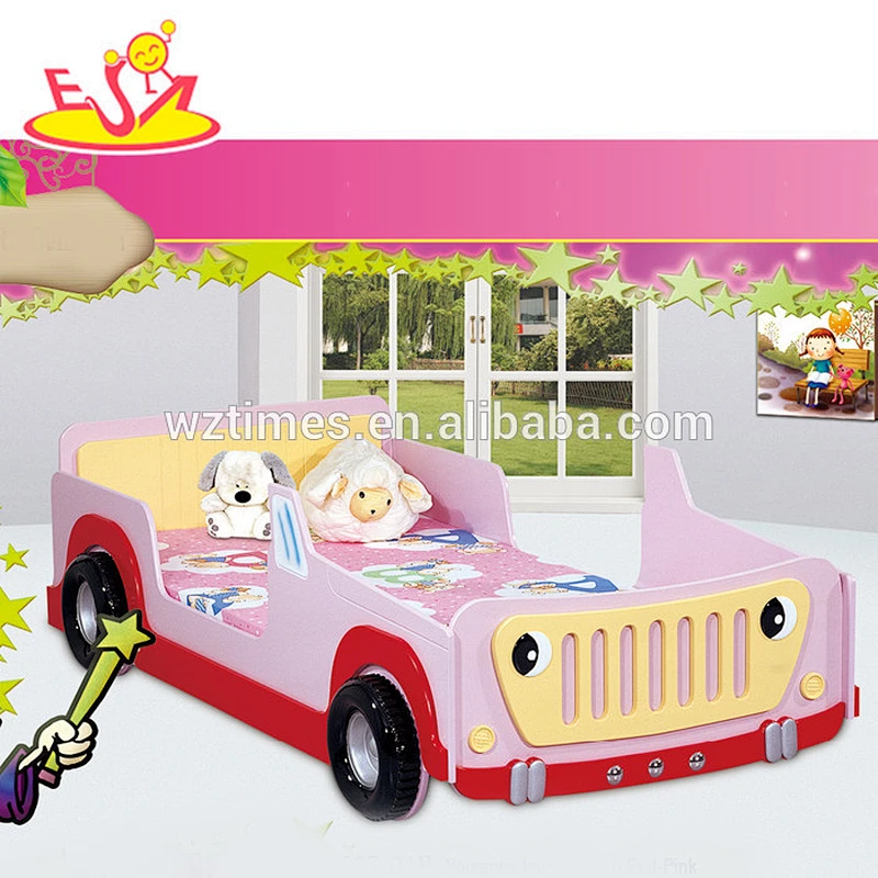 2018 wholesale wooden girls princess bed high quality wooden girls princess bed best sale wooden girls princess bed W08A073
