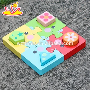2018 wholesale wooden puzzles for toddlers geometry wooden puzzles for toddlers best wooden puzzles for toddlers W13E071