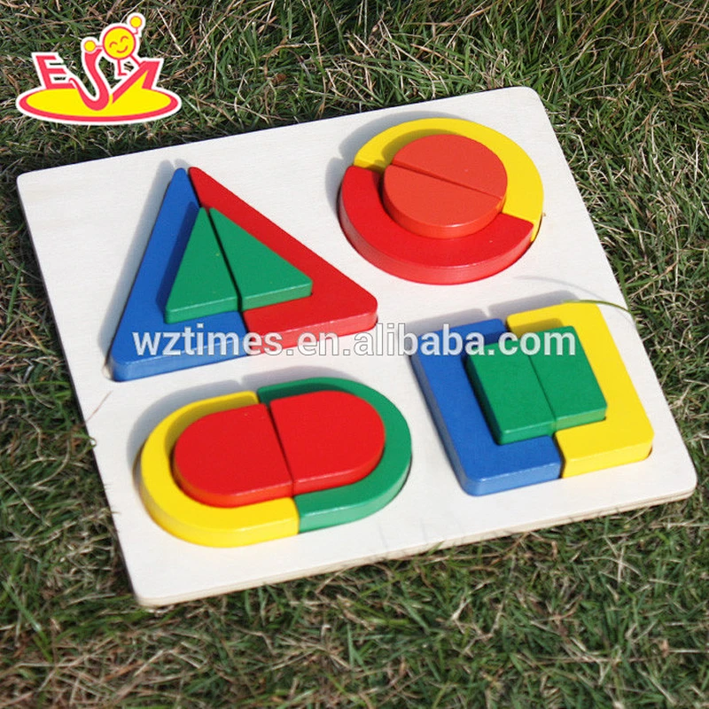 wholesale kids educational wood geometric toy for preschoolers W13E061