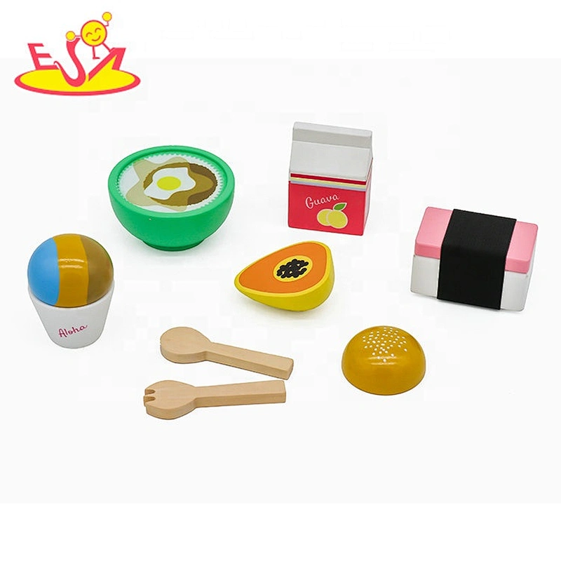 2019 New arrival children pretend wooden toy food for play kitchen W10B304