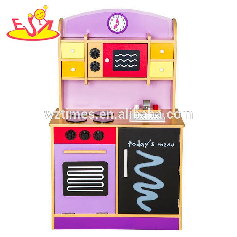 2018 wholesale wooden children toy kitchen set role play wooden children toy kitchen set best children toy kitchen set W10C107