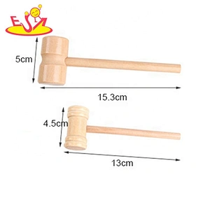 2019 New arrival educational small wooden animal bus toy for children W05C116