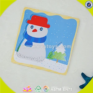 wholesale cheap wooden children puzzle for education W14M072
