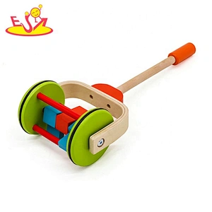 Most popular preschoolers wooden push car for baby W05A010